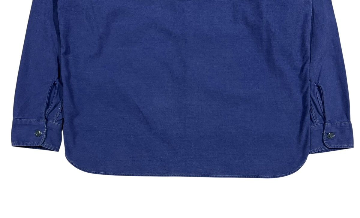 Toyo Enterprises El Radial Purple Moon Chambray Button Ups Made In Japan Size US M / EU 48-50 / 2 - 8 Thumbnail