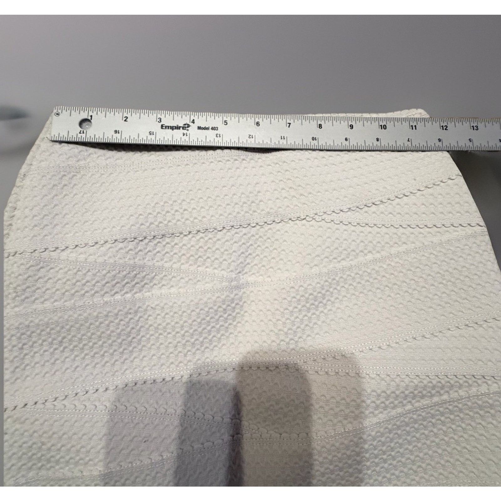 H&M H&M Woman’s White Party Club Bodycon Mini Skirt Cocktail - S Size 22" - 3 Thumbnail