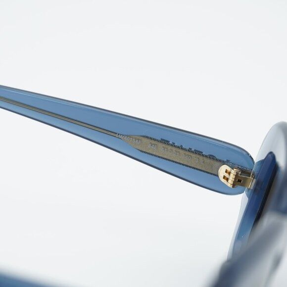 Loewe Loewe LW40158F 84E Sunglasses Shiny Blue Rectangle Frame Size ONE SIZE - 8 Thumbnail