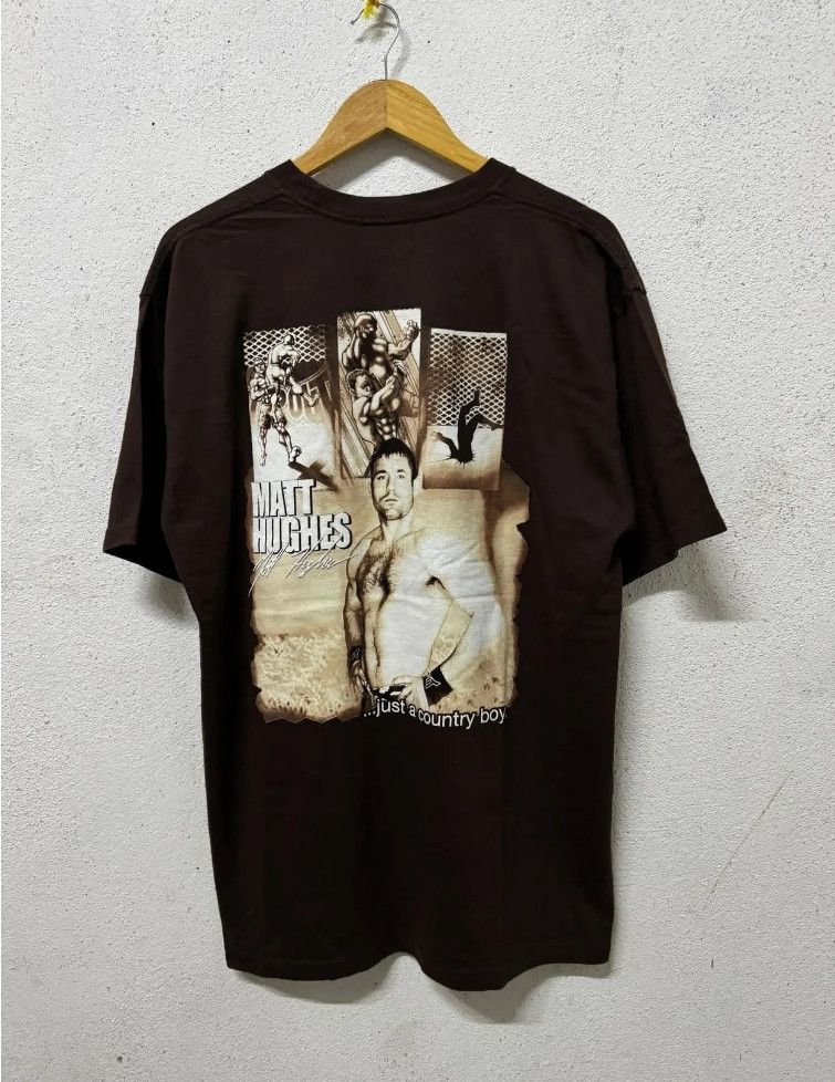 Tapout Vintage y2k tapout matt hughes fighter nice backhit design Size US XL / EU 56 / 4 - 7 Thumbnail