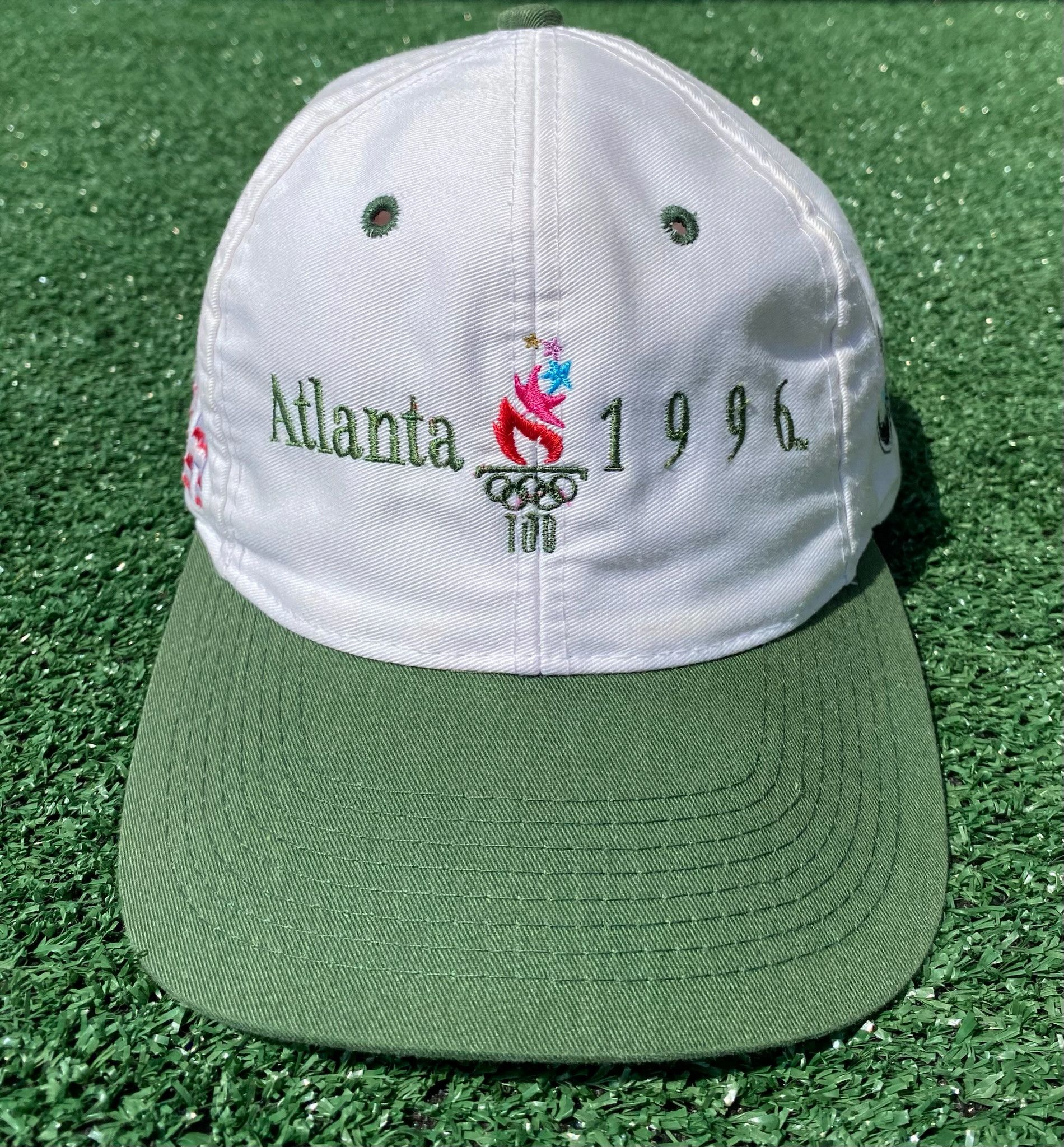 Logo 7 Logo 7 1996 Atlanta Olympics Embroidered Logo Snapback Hat Size ONE SIZE - 1 Thumbnail