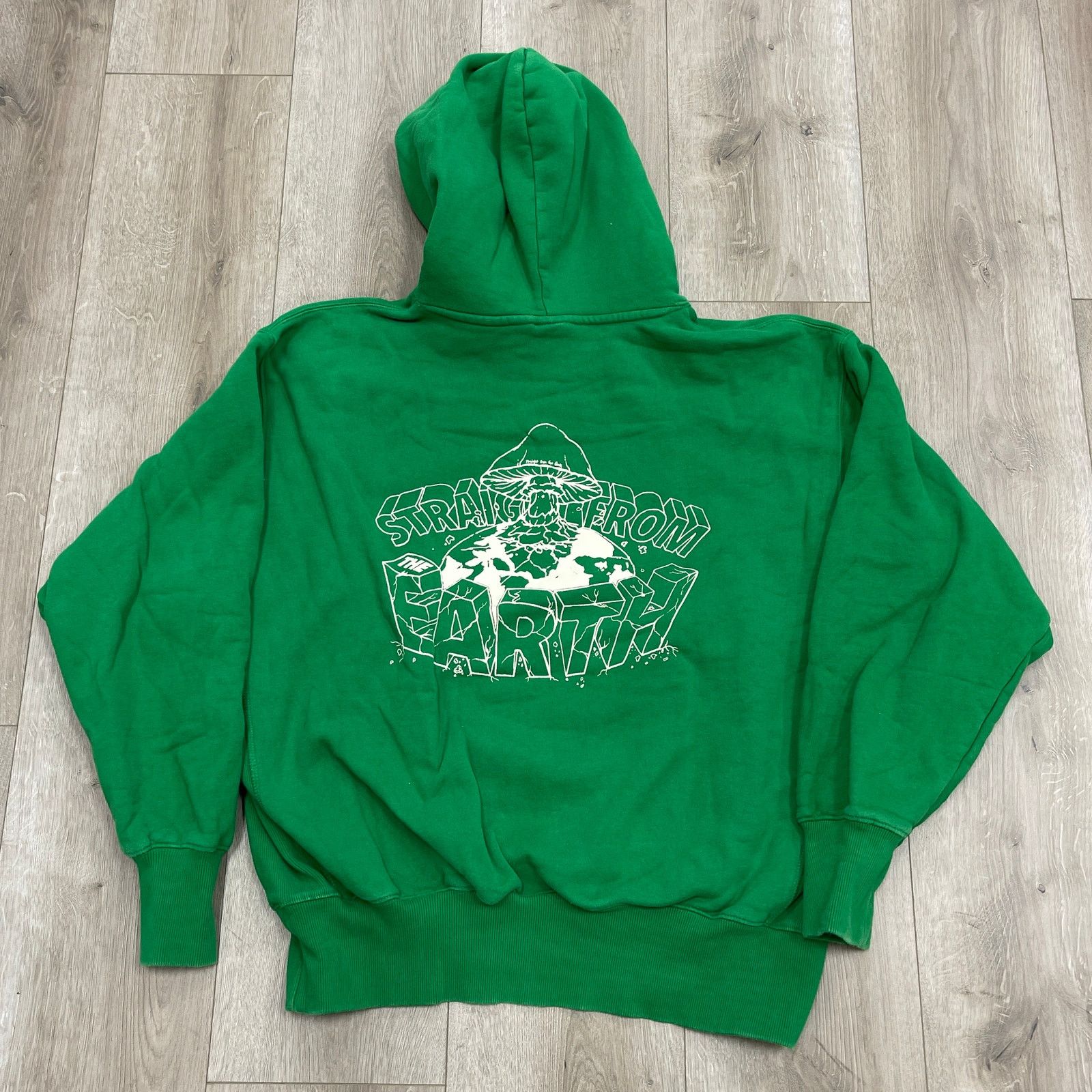 H&M H&M Edition By John Bodega Green Hoodie Sweater size XL B8 Size US XL / EU 56 / 4 - 6 Thumbnail
