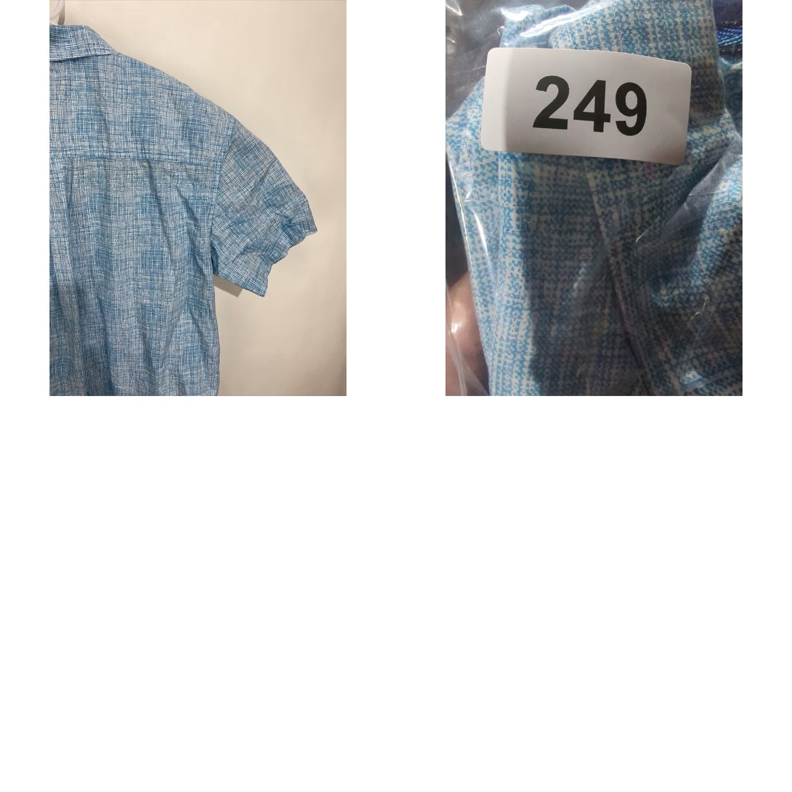 Cody James Cody James Button-Up Short Sleeve Shirt Mens Medium Blue White Plaid Size US M / EU 48-50 / 2 - 9 Thumbnail