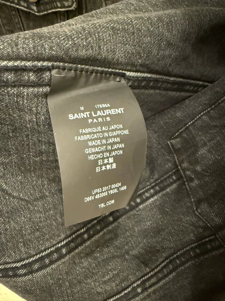Saint Laurent Paris Saint Laurent Paris Love denim jacket-2506 Size US M / EU 48-50 / 2 - 8 Thumbnail