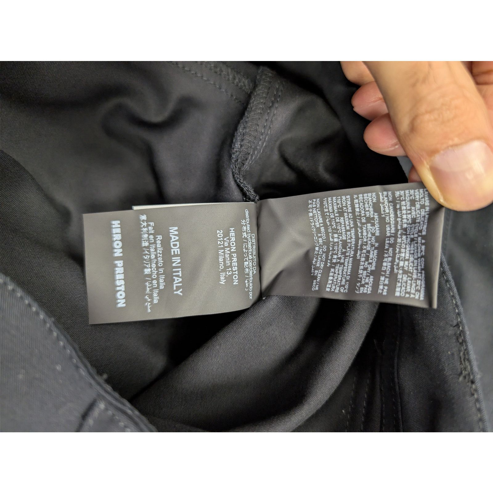 Heron Preston o1rshd1 HP Cargo Pants in Black Size US 32 / EU 48 - 17 Thumbnail