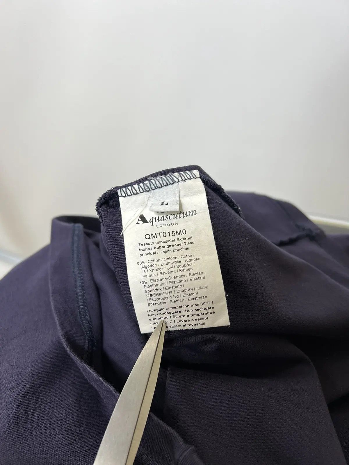 Aquascutum × Designer Aquascutum London big logo T-shirt Size US L / EU 52-54 / 3 - 4 Thumbnail