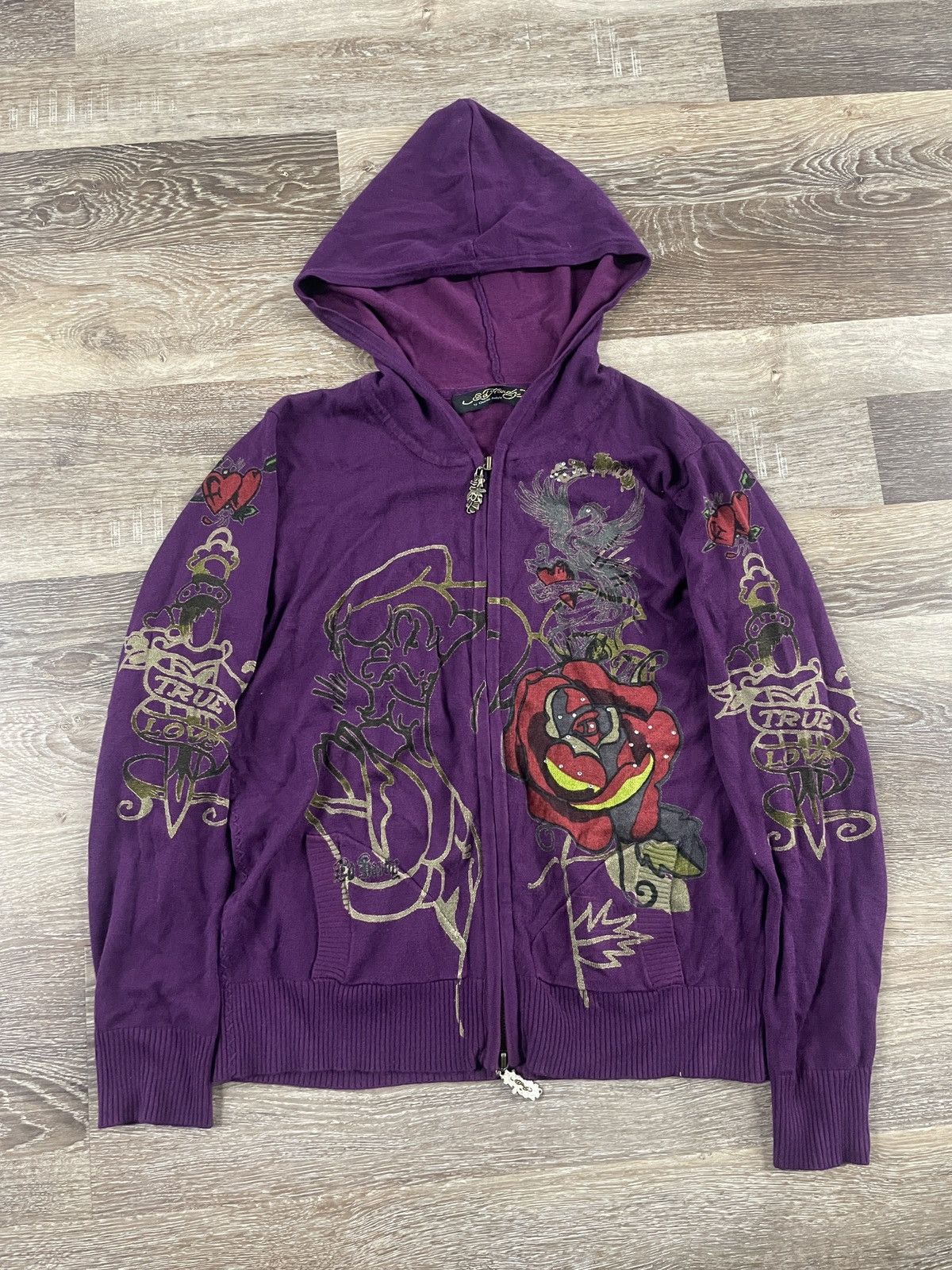 Ed Hardy Love Kills Slowly Hoodie | Grailed