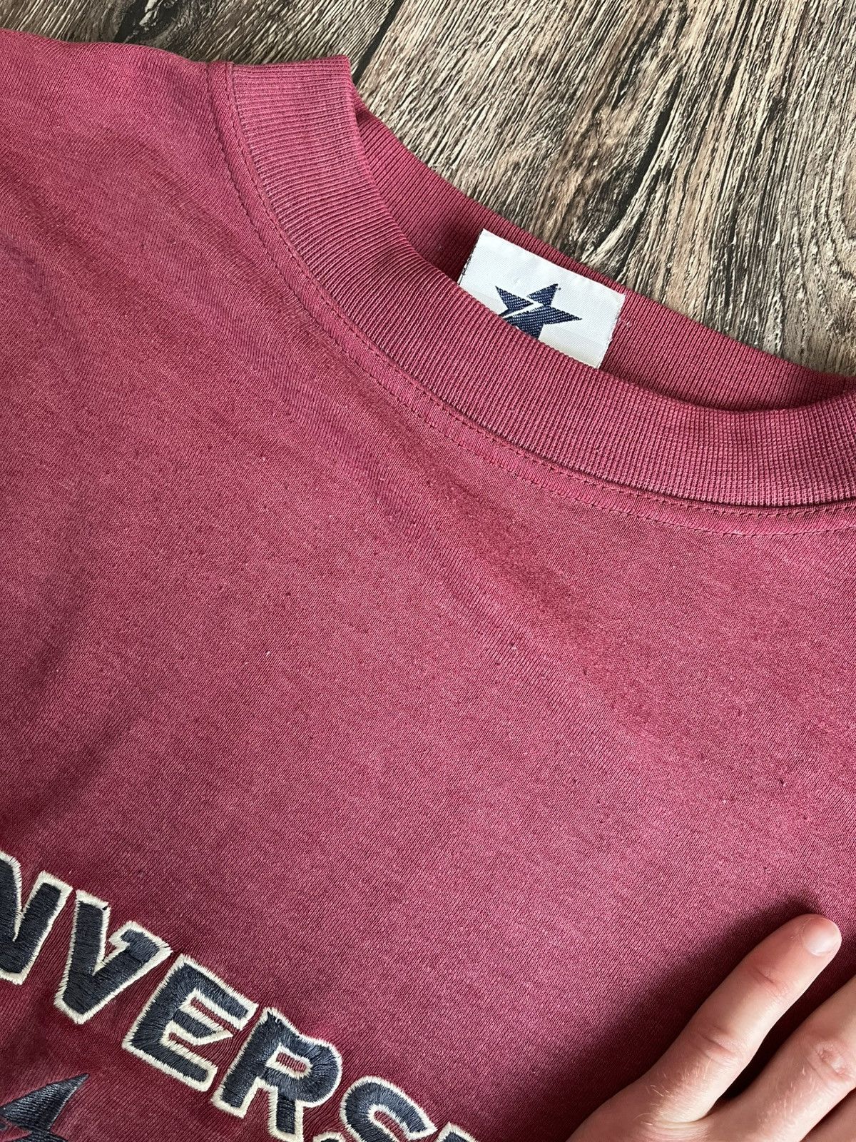 Converse × Vintage Converse All Stars Big Logo Vintage Sweatshirt Made in USA Size US L / EU 52-54 / 3 - 9 Thumbnail