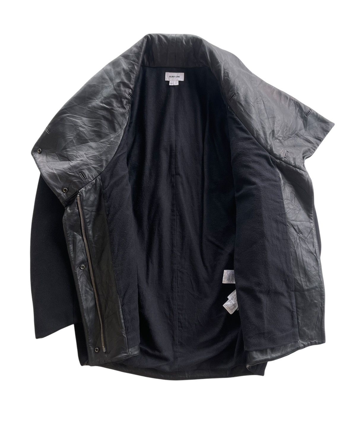 Helmut Lang Helmut Lang Wool Blend Winter Coat Size L / US 10 / IT 46 - 4 Thumbnail