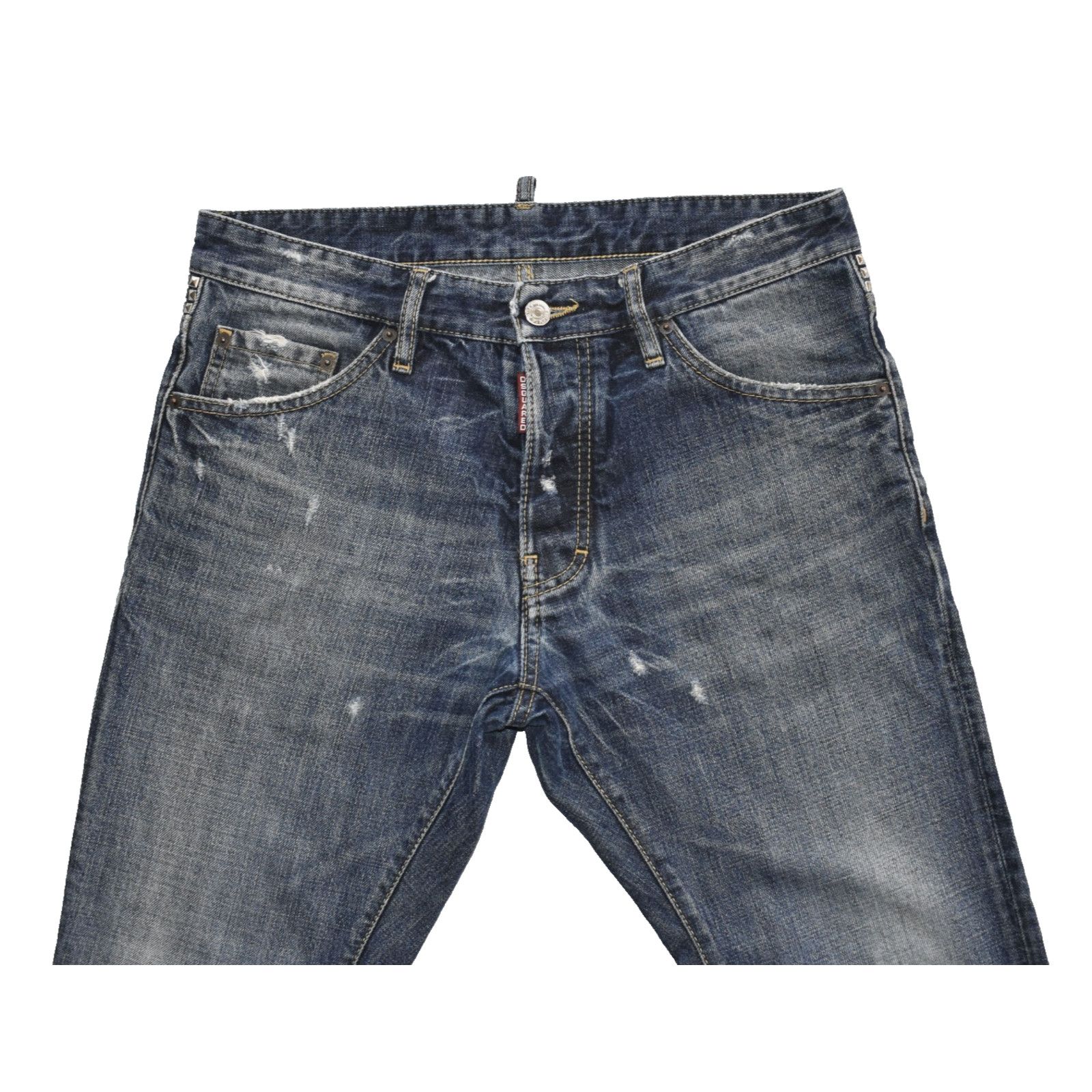 Dsquared2 DSQUARED2 Distressed Studded On The Back Jeans Size IT 48 Size US 32 / EU 48 - 2 Thumbnail