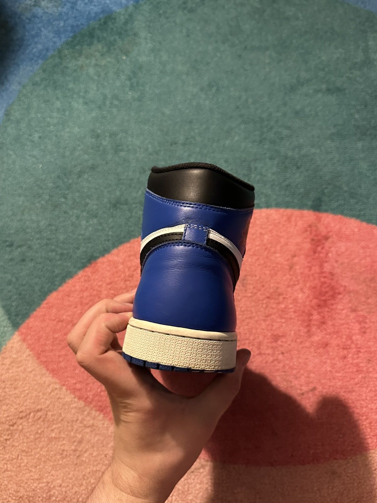 Jordan Brand Air Jordan 1 Retro High Game Royal Fragment Custom Size US 11.5 / EU 44-45 - 6 Thumbnail
