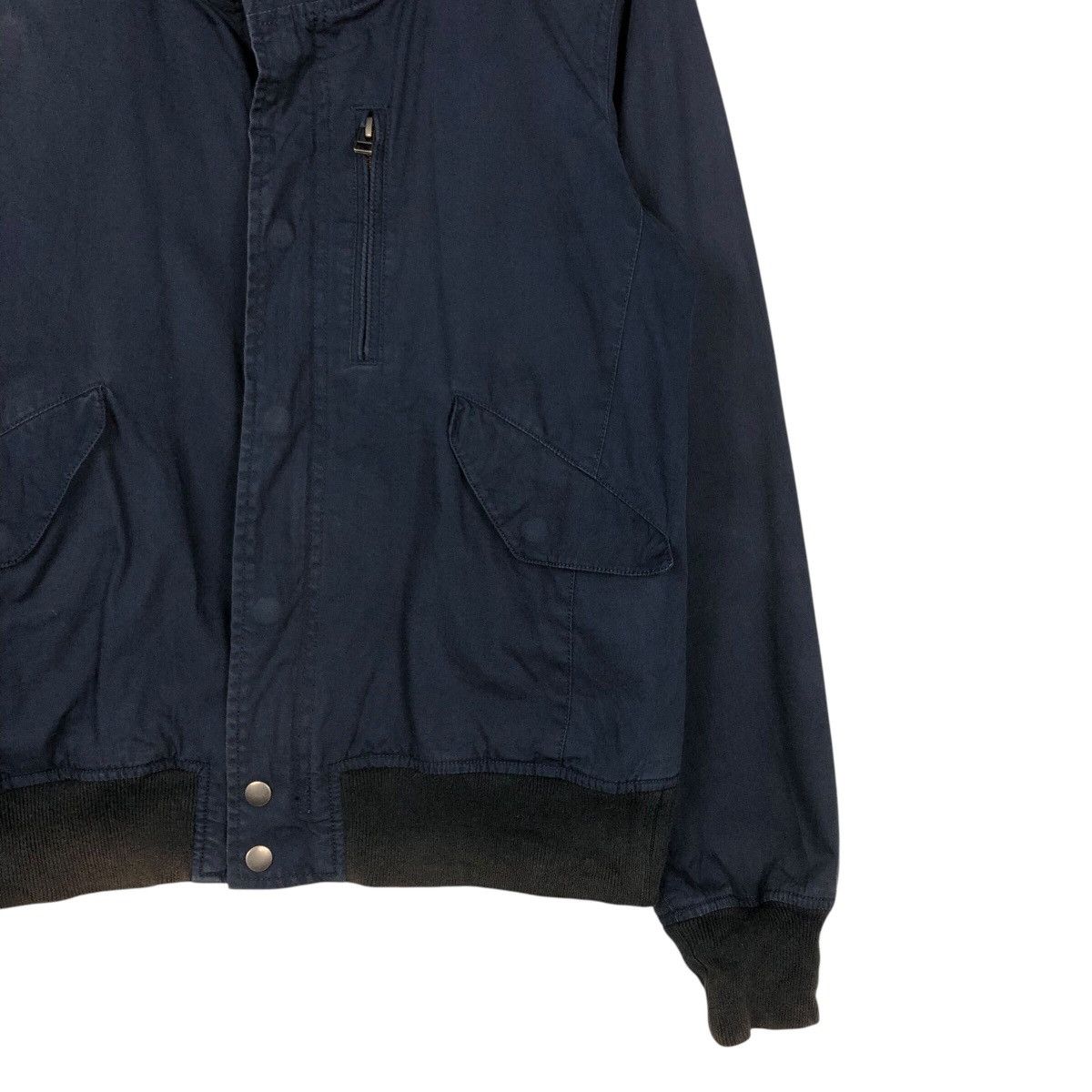 Japanese Brand × Ships Jet Blue 📌Vintage Bomber Jacket Ships Jet Blue Japan Issey Miyake Size US M / EU 48-50 / 2 - 6 Thumbnail
