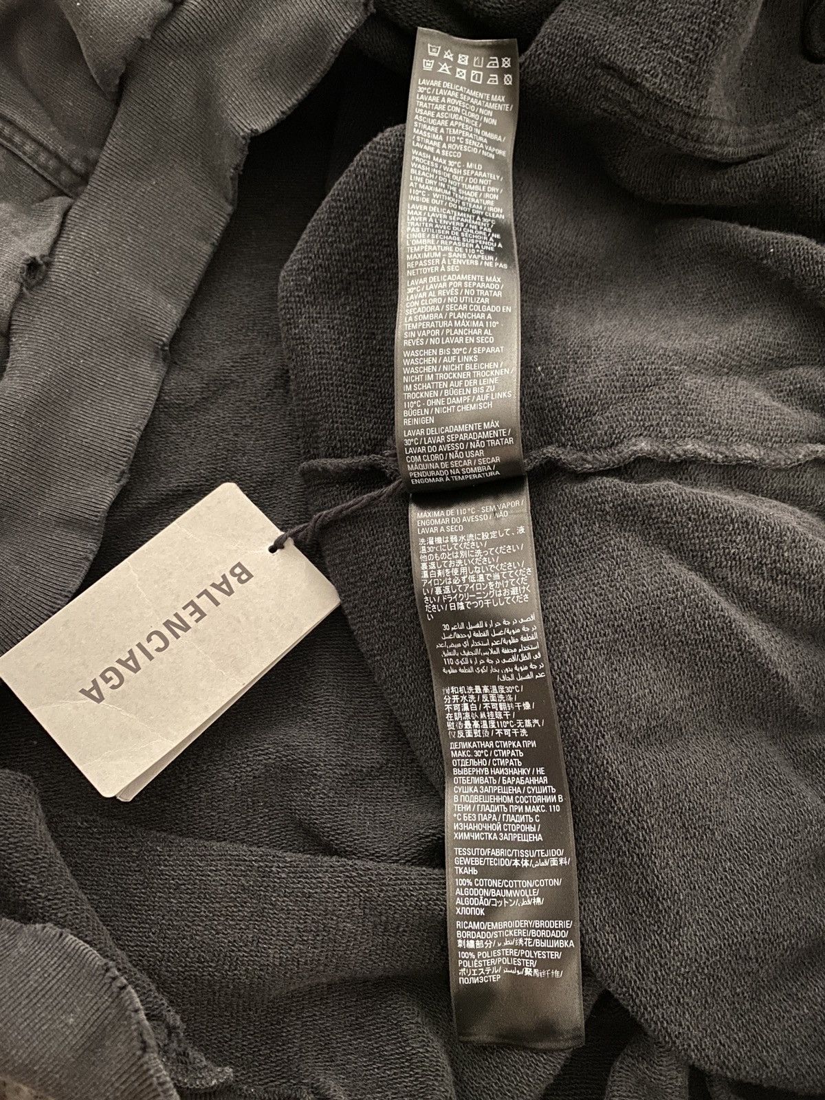Balenciaga Balenciaga Be Different Oversized Hoodie - Size 4 Size US XL / EU 56 / 4 - 7 Thumbnail