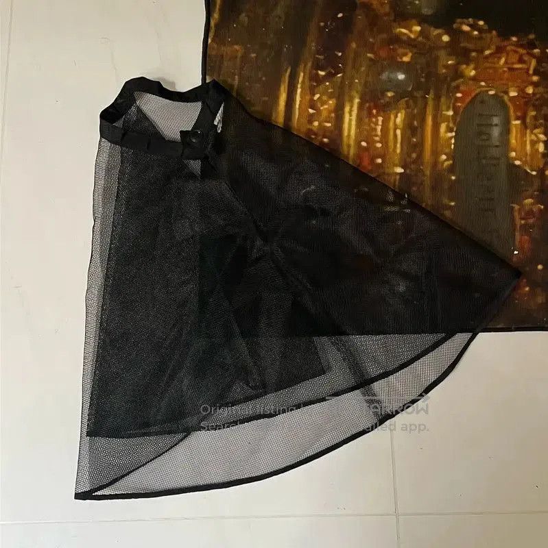 Yohji Yamamoto Yohji Yamamoto Black Women's Skirt . Size 23" - 4 Thumbnail