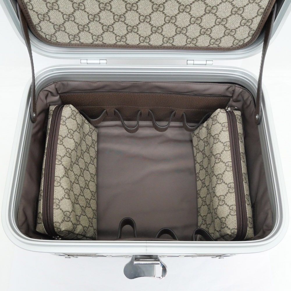 Gucci Gucci Beige Coated Canvas XFPM Beauty Case Size ONE SIZE - 13 Thumbnail