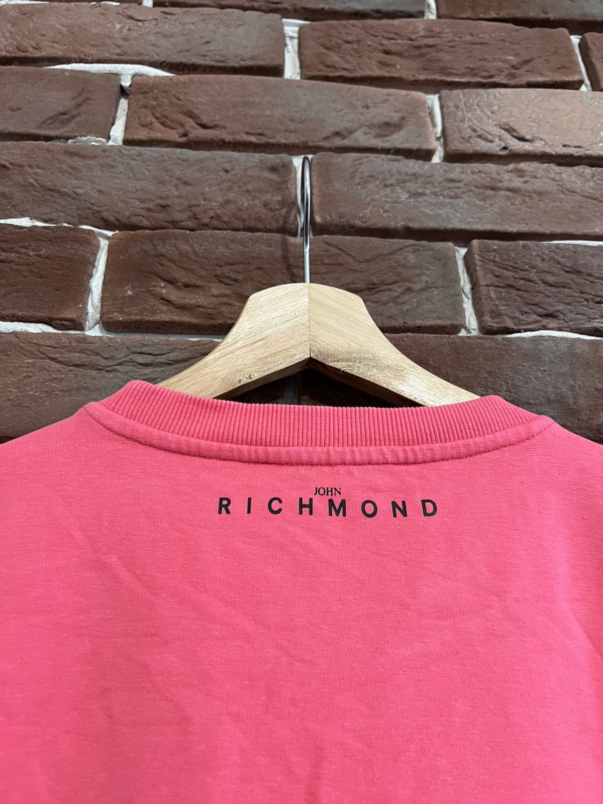 John Richmond Richmond Cropped Wide Sleeves Avant Garde Sweatshirts Pink M Size M / US 6-8 / IT 42-44 - 11 Thumbnail