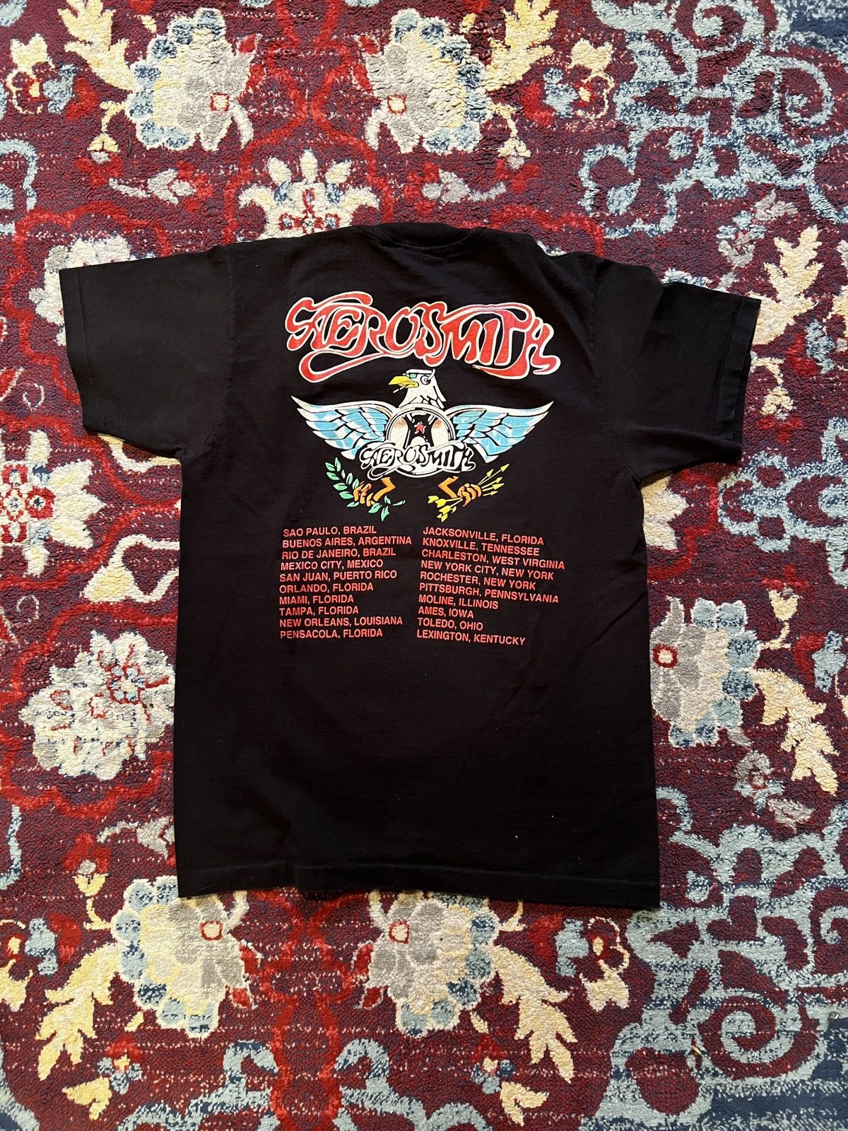 Aerosmith × Vintage Vintage Aerosmith T-shirt Size US M / EU 48-50 / 2 - 3 Thumbnail