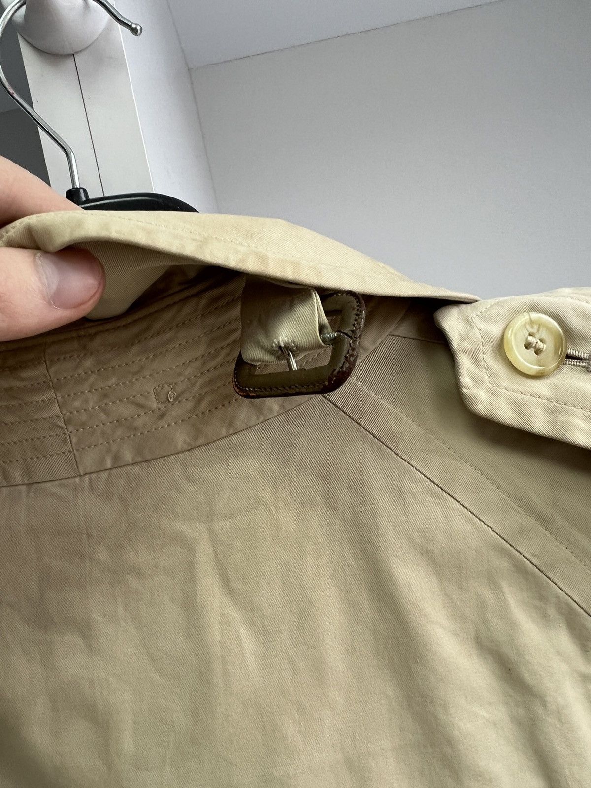 Burberry × Vintage Vintage Burberry Nova Check Trench coat Size US M / EU 48-50 / 2 - 16 Thumbnail