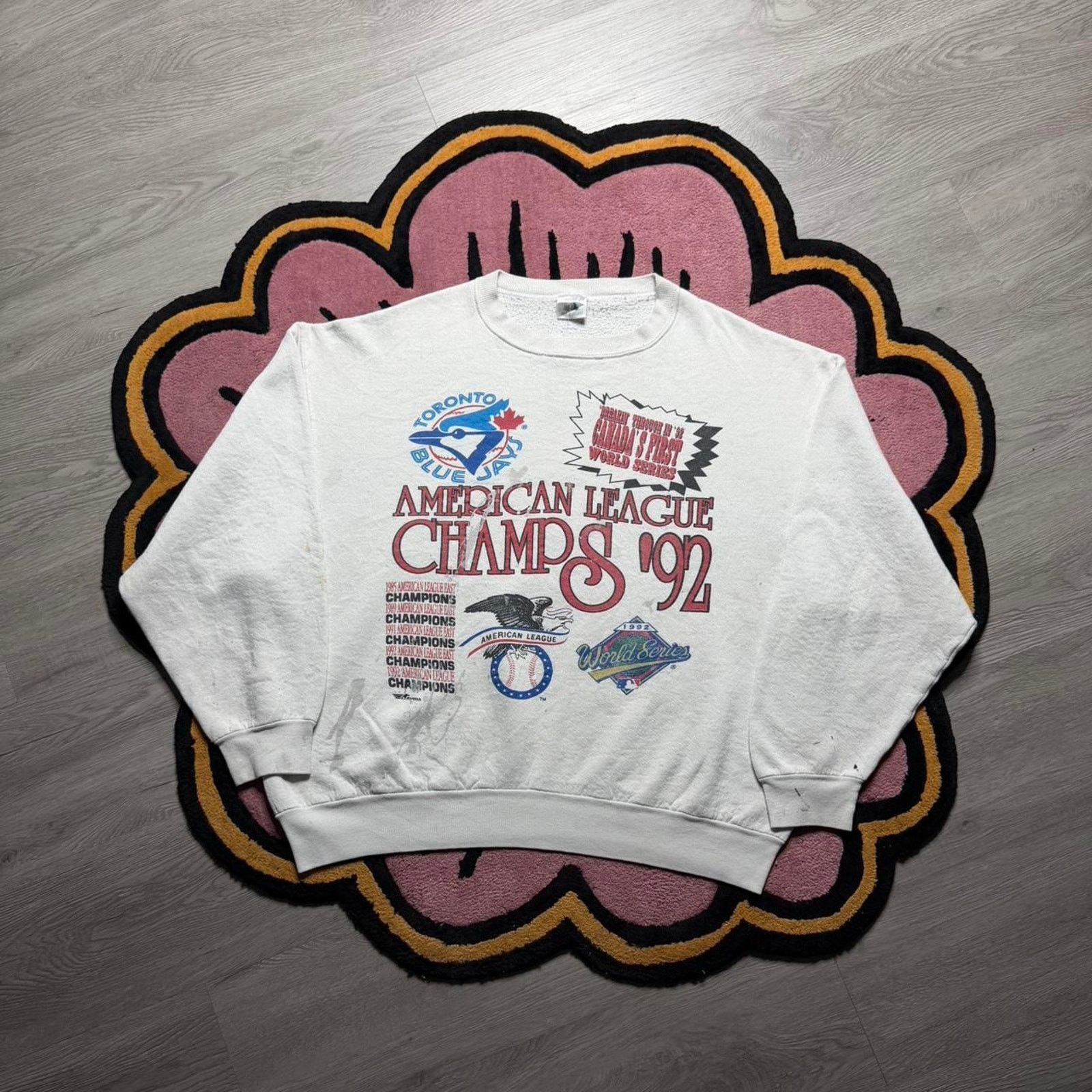 MLB × Tultex × Vintage 90s Vintage Toronto Blue Jays 1993 MLB