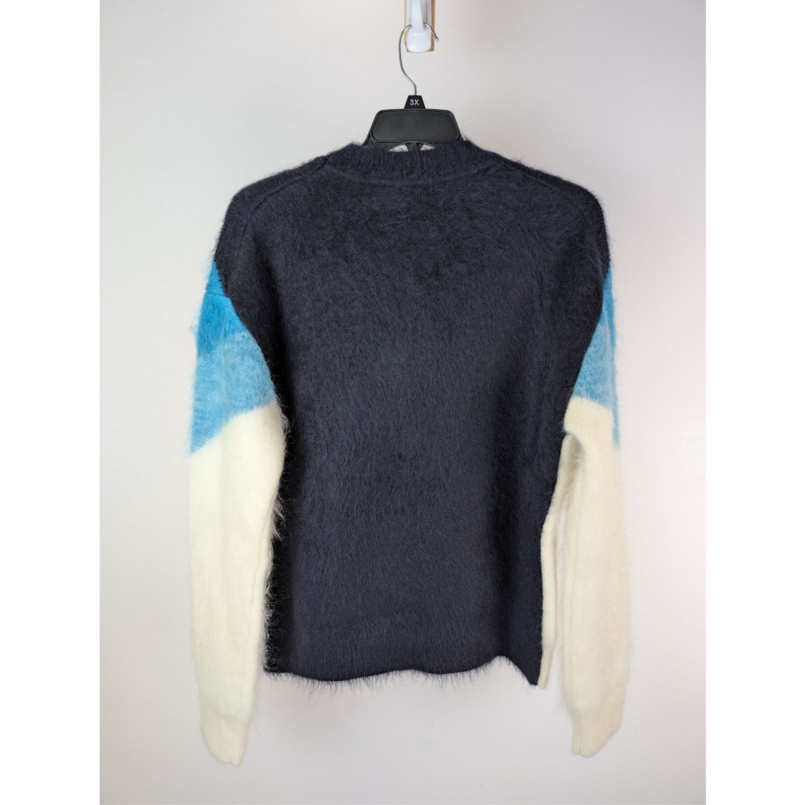 Bottega Veneta o1rshd1 wool mohair chevron jumper Knitwear Sweatshirt Size US M / EU 48-50 / 2 - 16 Thumbnail