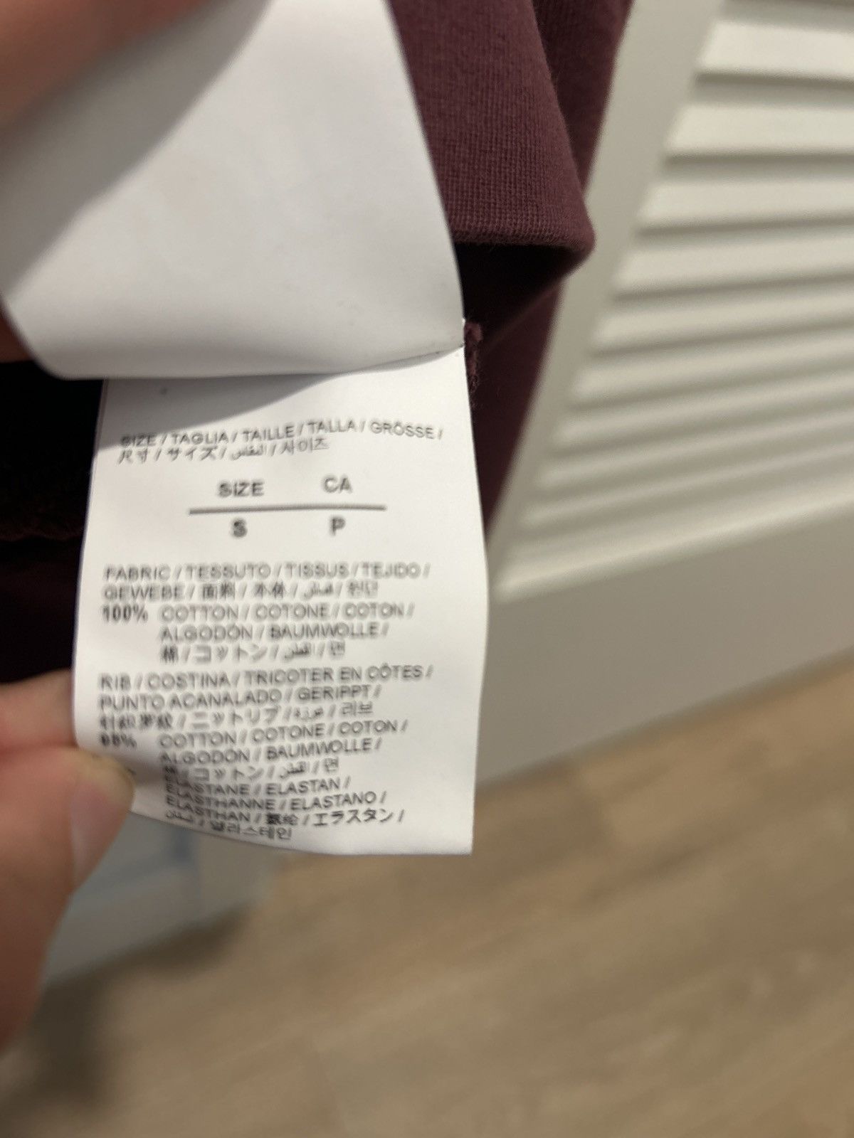 Off-White Off-White Burgundy Arrow Crewneck Rare!! Size S / US 4 / IT 40 - 9 Thumbnail