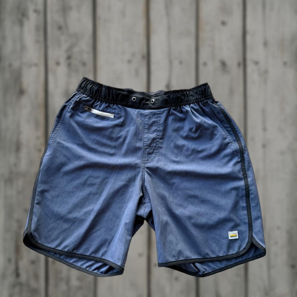 Vuori Vuori Shorts Men S Blue Athletic Elastic Waist Pocket Running Sports Outdoor Size US 29 - 1 Thumbnail