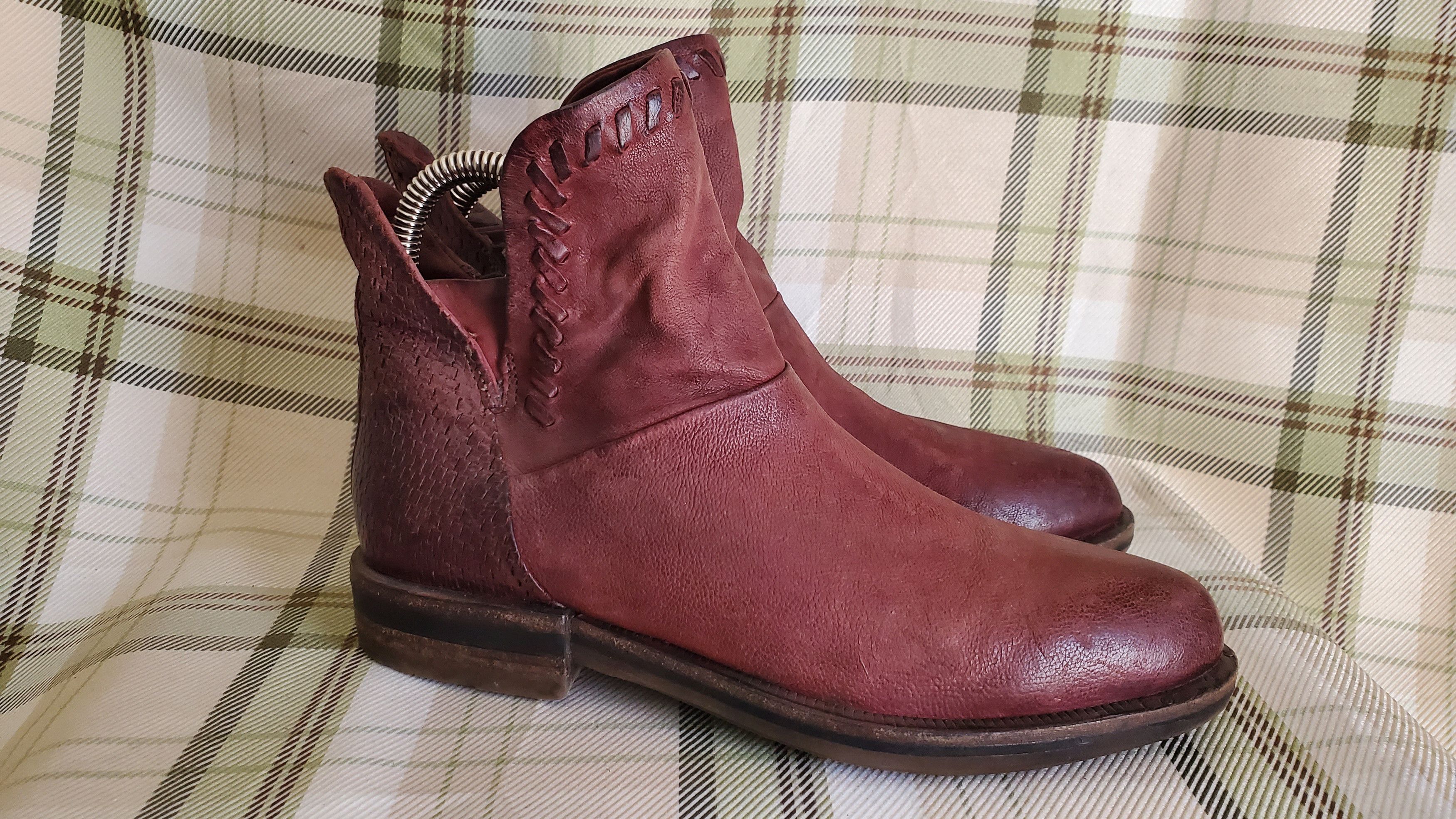 A.S.98 A.S 98 Ankle Pull On Boots Size US 5 / IT 35 - 1 Thumbnail