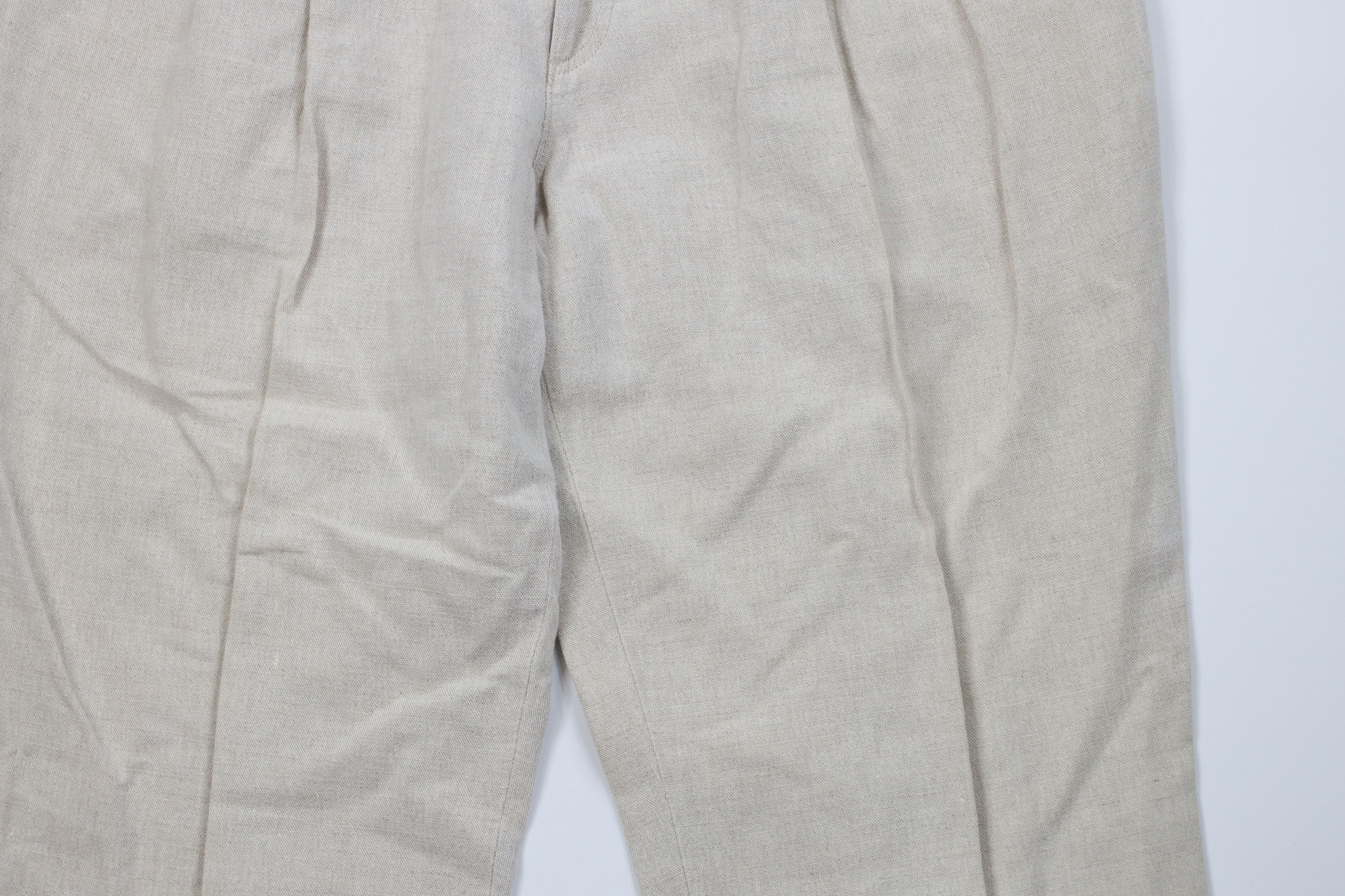 Vintage Vintage 90s Streetwear Wide Leg Chino Pants Trousers Tan Size US 38 / EU 54 - 3 Thumbnail
