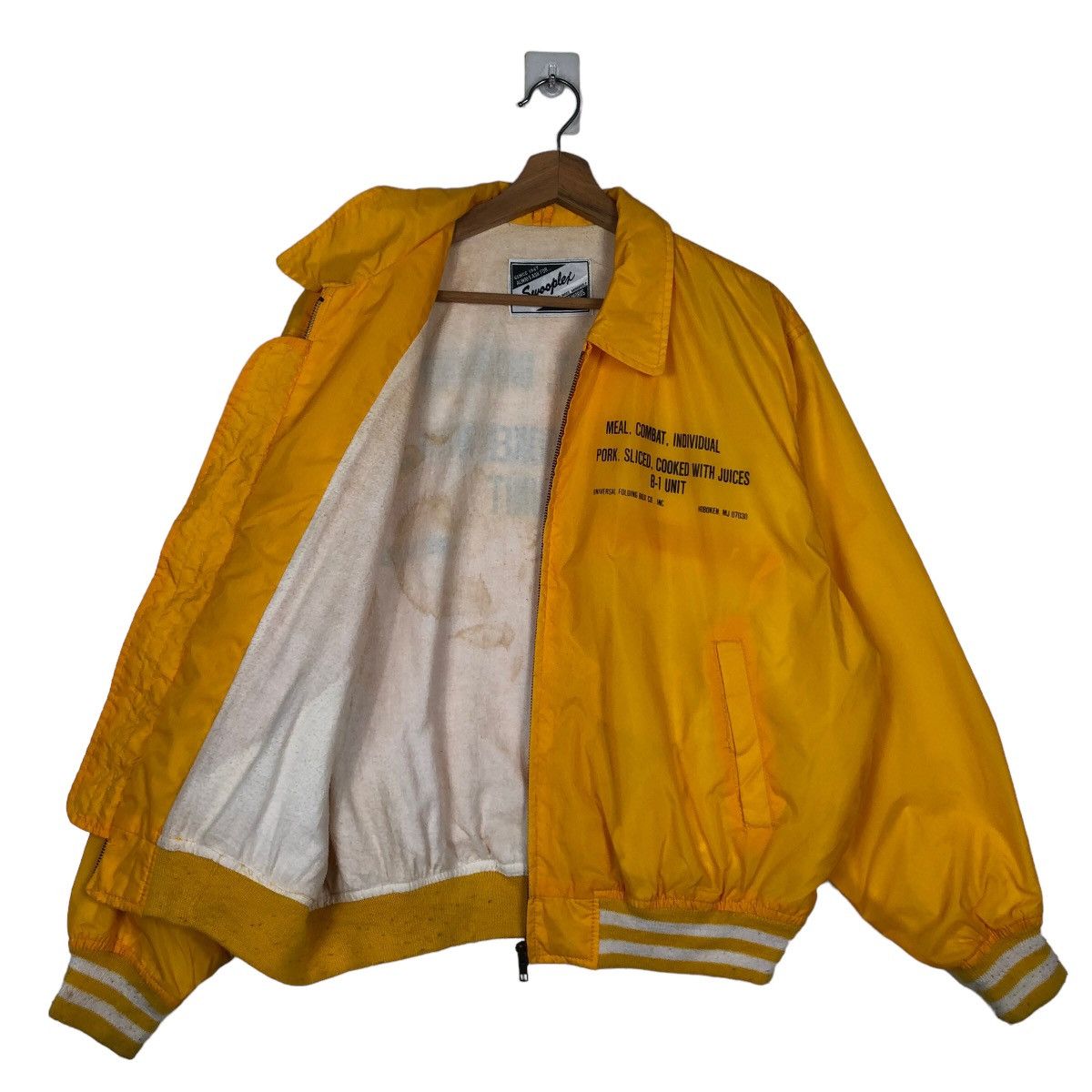 Japanese Brand 🔥90’s Riot Riot Bomber Jacket Swooplex Big Logo Design Size US M / EU 48-50 / 2 - 9 Thumbnail