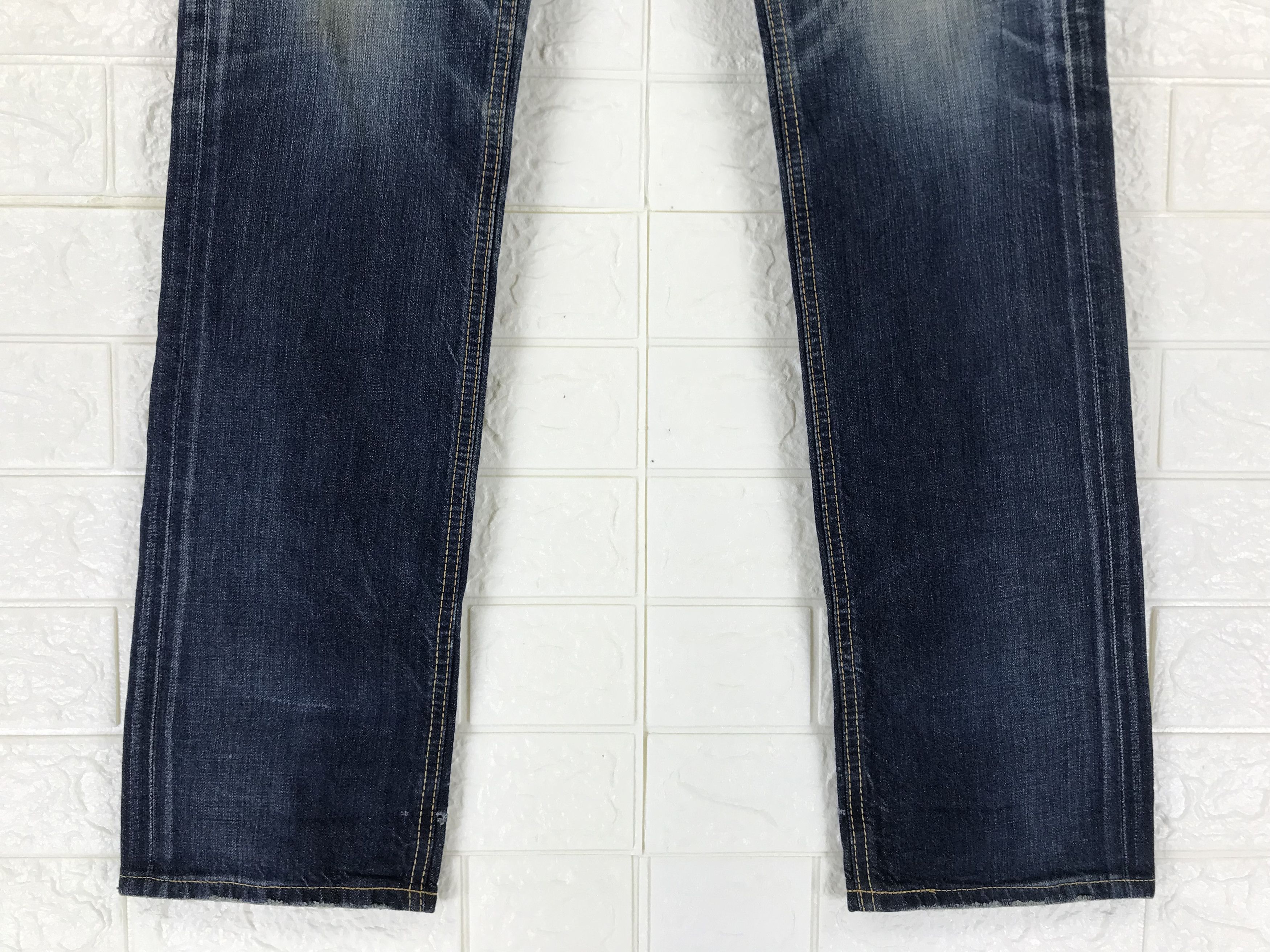 Edwin Vintage Edwin 503 Blue Trip Jeans Size US 31 - 4 Thumbnail