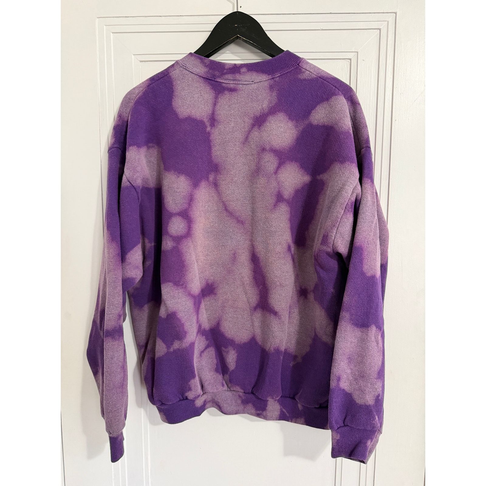 NFL Bleach-Dyed Minnesota Vikings Crewneck Sweatshirt Size XL Size US XL / EU 56 / 4 - 5 Thumbnail