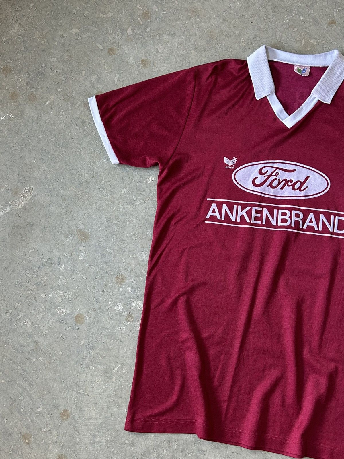 Erima Erima West Germany Jersey Vintage Ford Y2K 80s 70s Rare Size US L / EU 52-54 / 3 - 3 Thumbnail