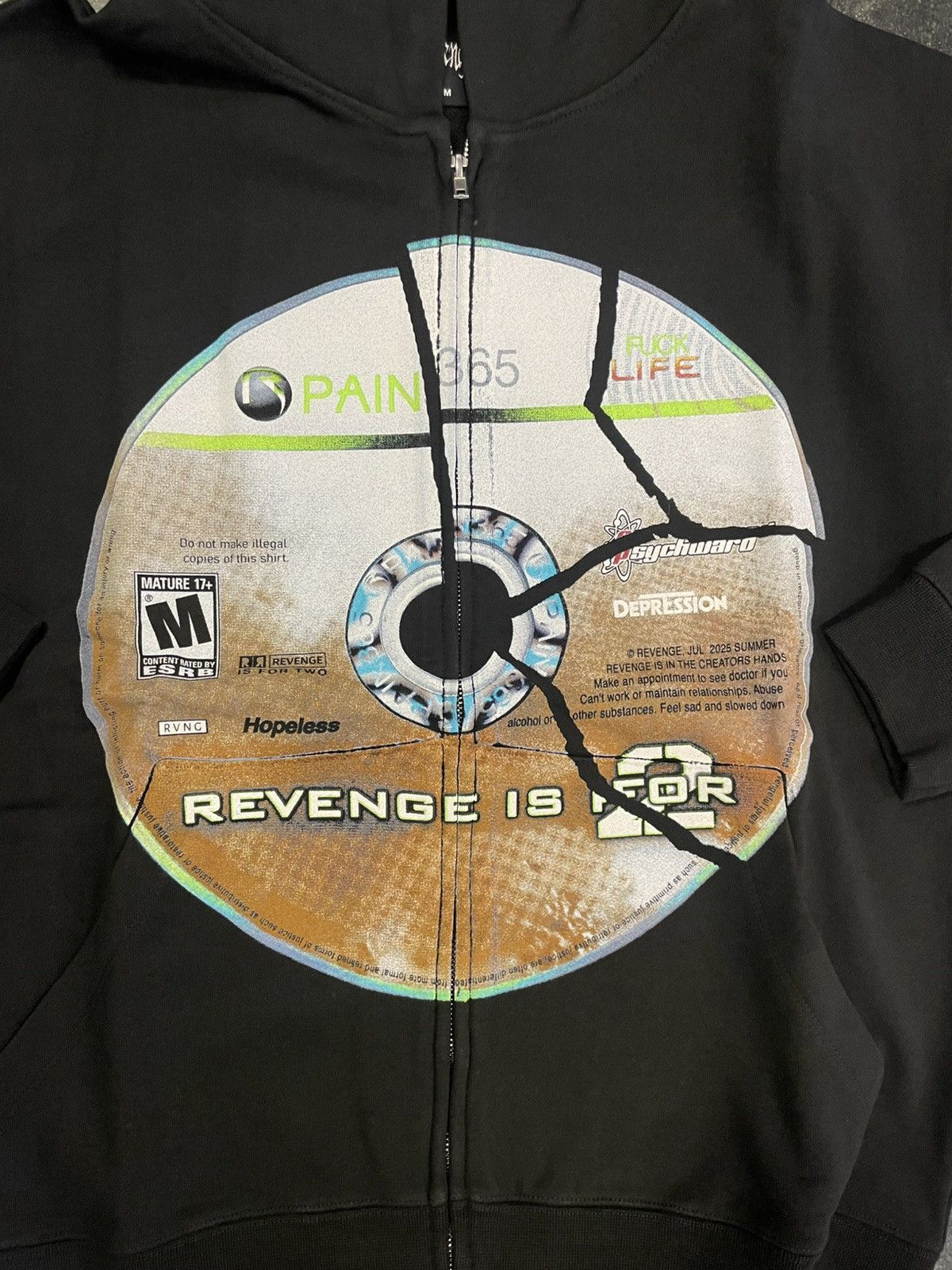 Revenge Revenge No Russian Hoodie Size US M / EU 48-50 / 2 - 2 Thumbnail