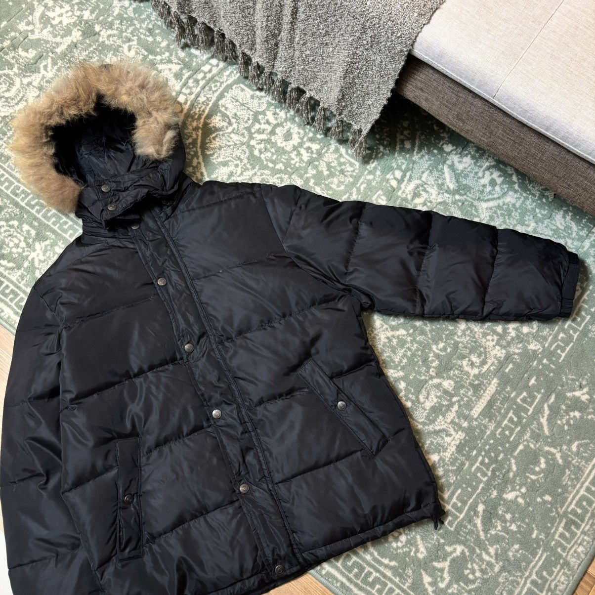 If Six Was Nine × Japanese Brand × Le Grande Bleu (L.G.B.) Hit Maker Fur jacket down puffer IfSixWasNine LGB Style Size US L / EU 52-54 / 3 - 6 Thumbnail