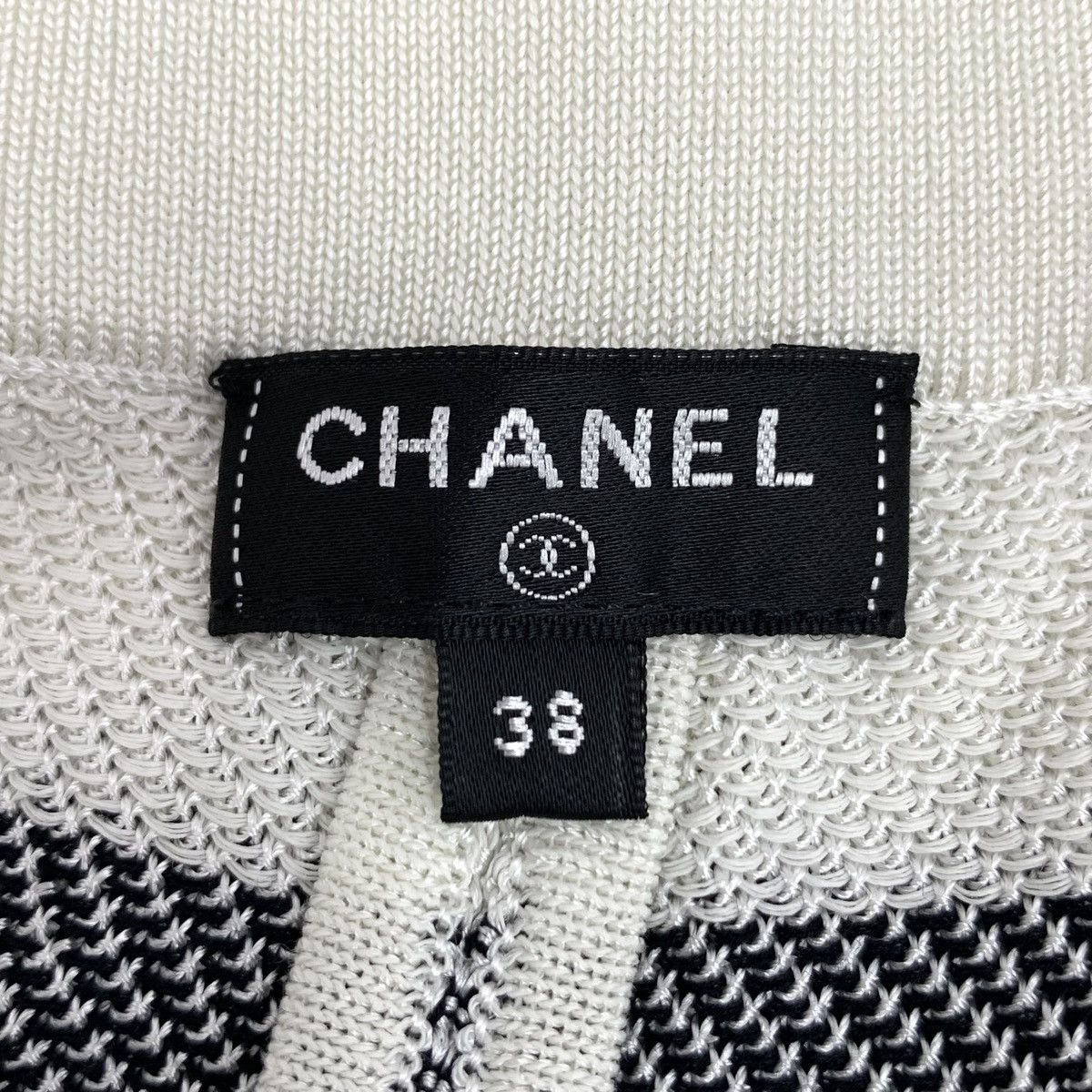 Chanel Chanel Colorblocked Striped Casual Wide Leg Pants Size 27" / US 4 / IT 40 - 6 Thumbnail