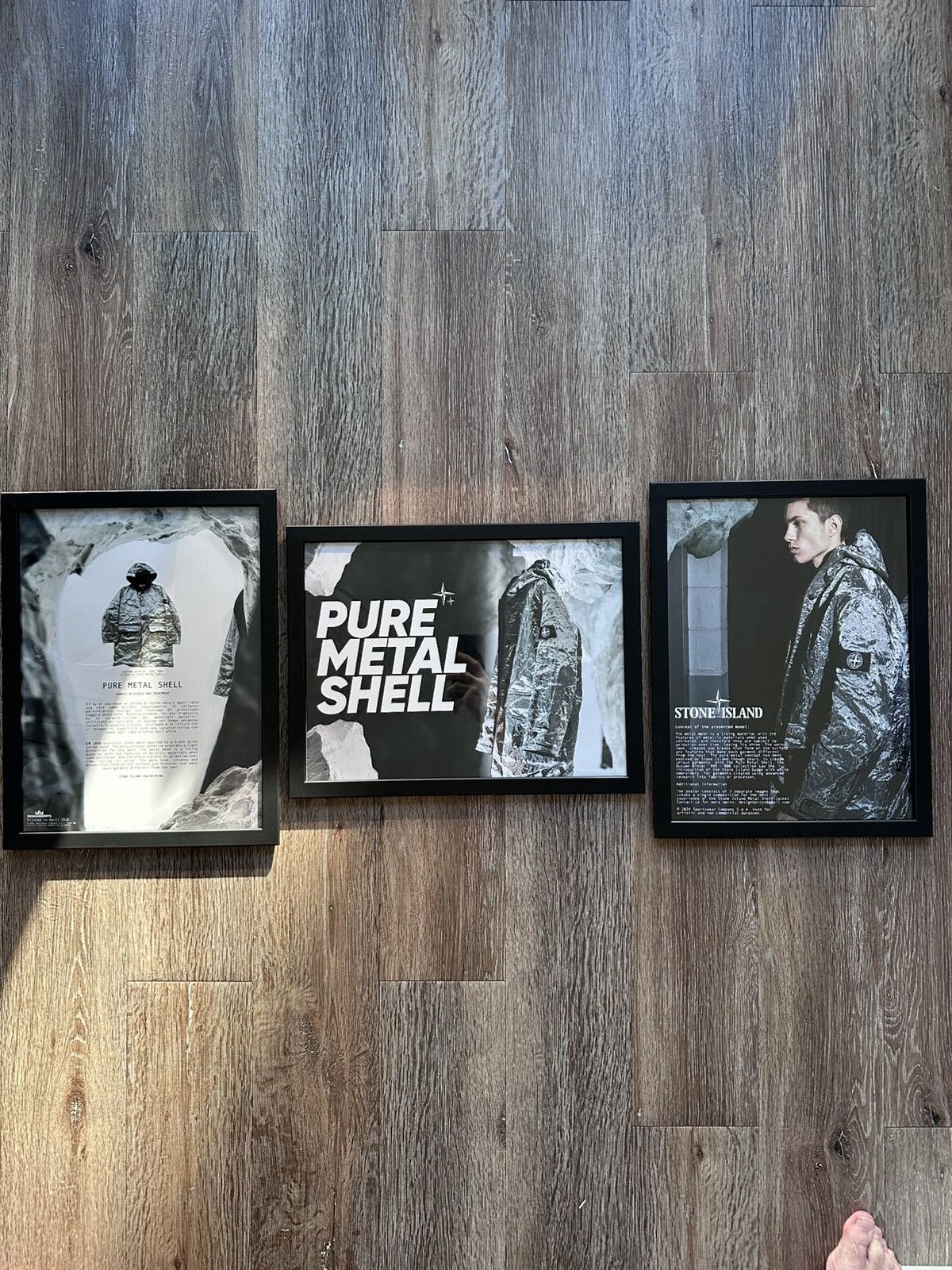Stone Island Stone Island Pure Metall Shell Poster-Set Size US L / EU 52-54 / 3 - 1 Thumbnail