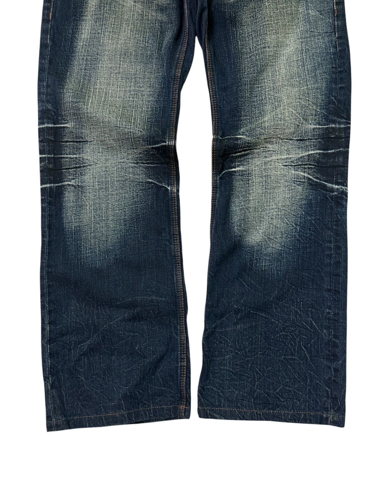 Hysteric Glamour NCFM Nicole Club for Men Distressed Washed Flare Y2K Style Size US 34 / EU 50 - 6 Thumbnail