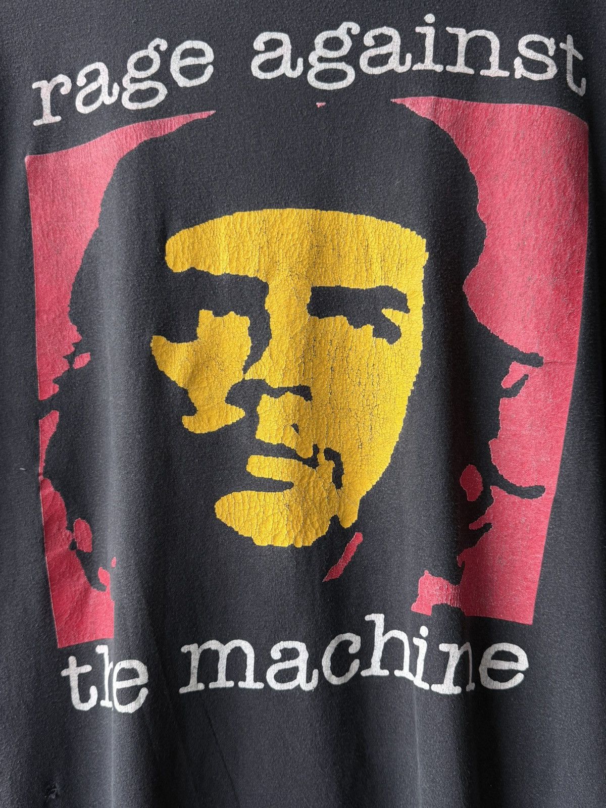 Band Tees Vintage 90s Rage Against The Machine Che Guevara T-Shirt Tee Size US M / EU 48-50 / 2 - 2 Thumbnail