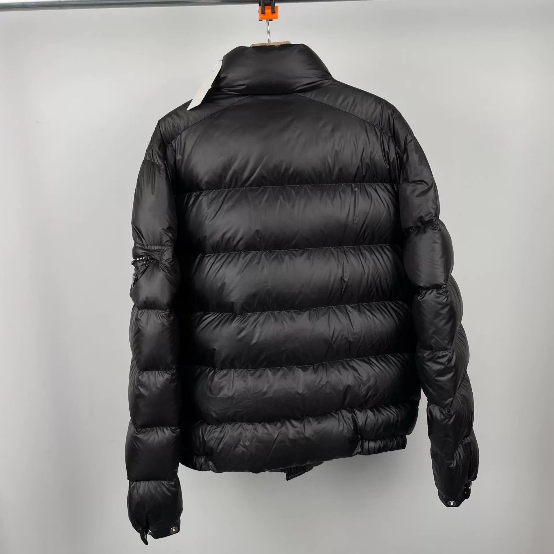 Prada Prada Black Puffer Jacket Size 50 260424XY1XH02 Size US M / EU 48-50 / 2 - 2 Thumbnail
