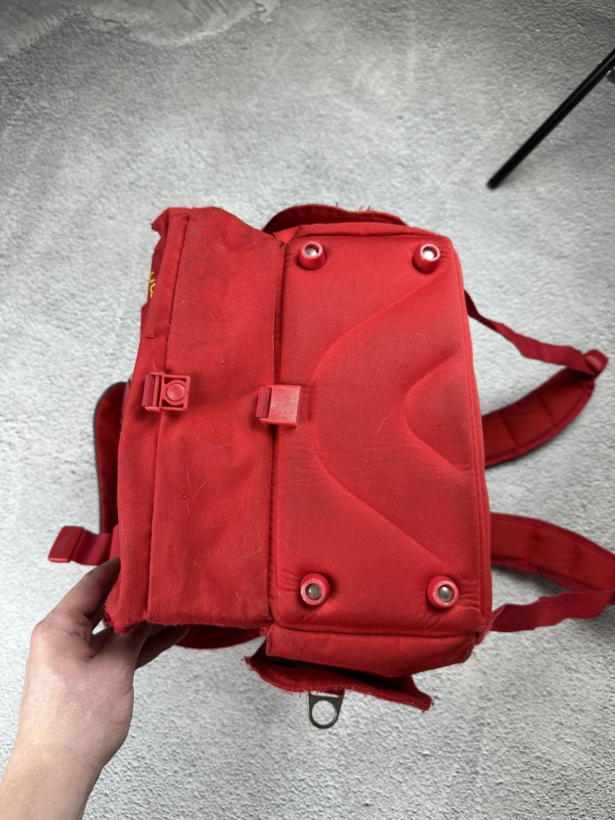 Ferrari Vintage Ferrari SF Logo Backpack Motorcycle Racing Y2K Size ONE SIZE - 8 Thumbnail