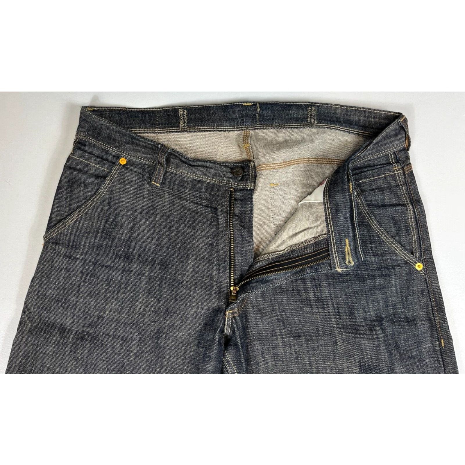 Levi's Levi's 514 Slim Straight Jeans 36x34 Men Denim Blue Gray Cotton Zip Inseam 34 36 Size US 36 / EU 52 - 4 Thumbnail