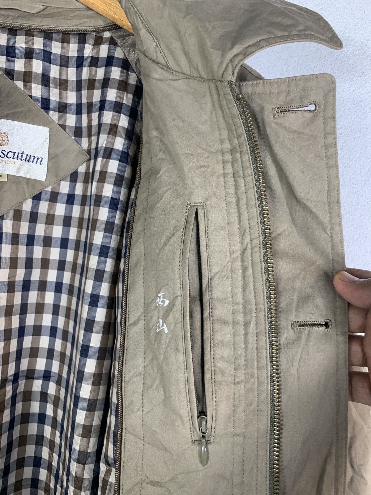 Designer × Vintage Vintage Y2K Aquascutum Parkas Jacket Size US L / EU 52-54 / 3 - 3 Thumbnail