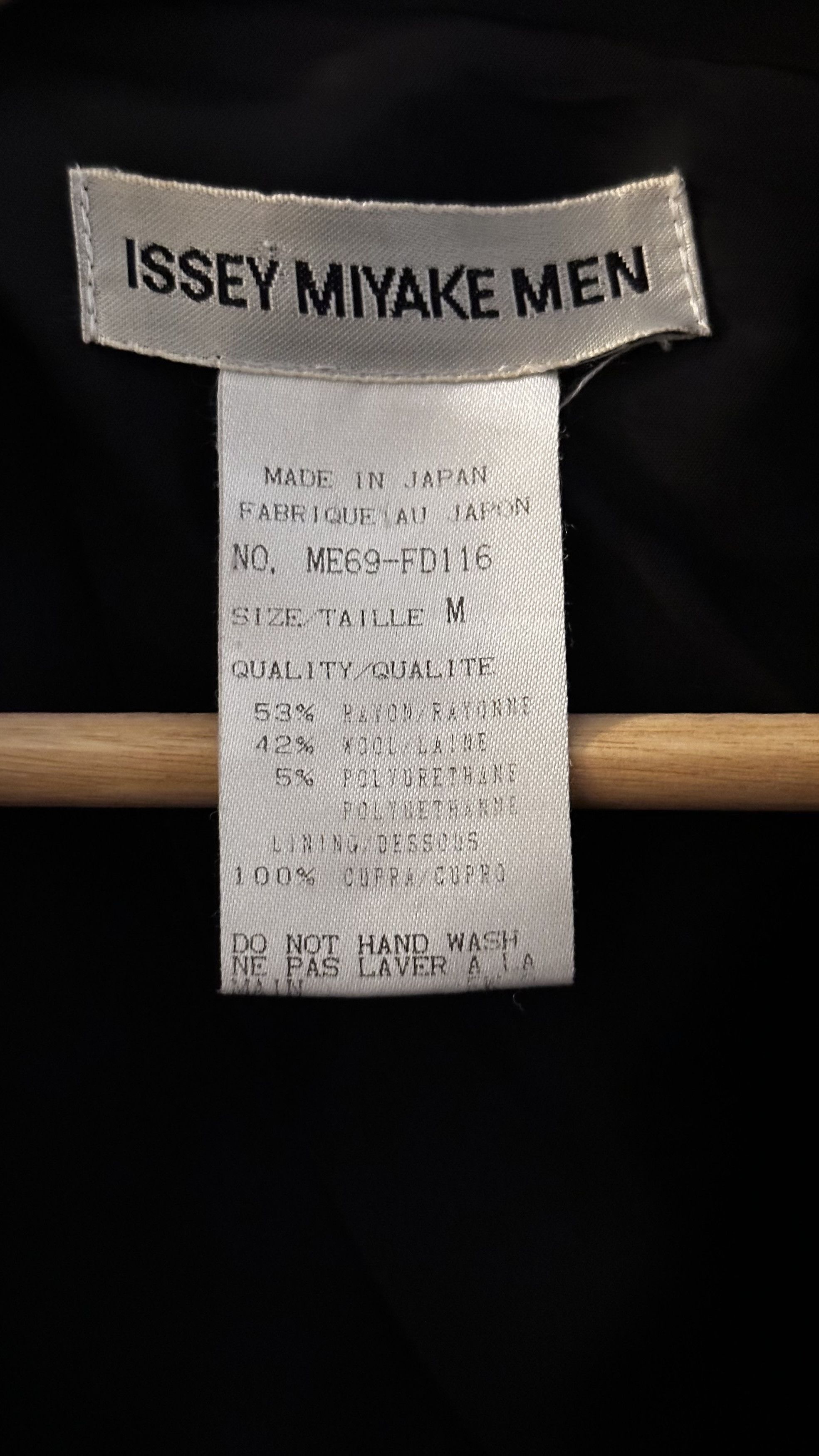 Issey Miyake × Vintage Issey Miyake Men Vintage Blazer Size US M / EU 48-50 / 2 - 6 Thumbnail