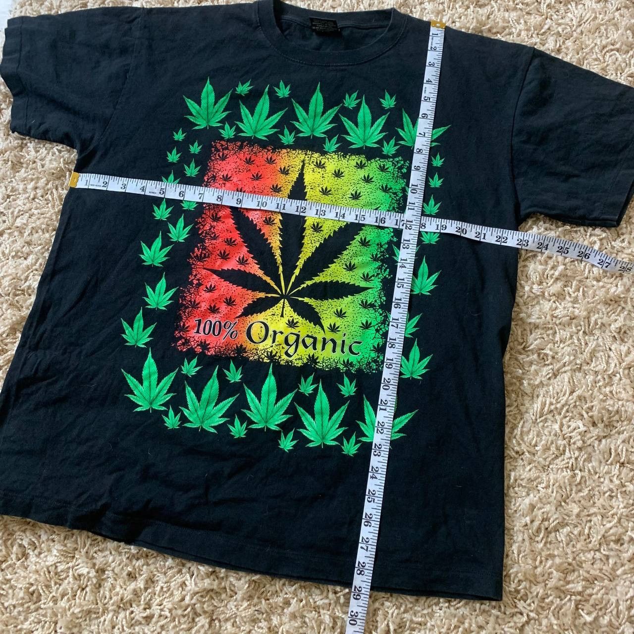 Vintage 🇺🇸 Vintage Y2K Marijuana Cannabis T-Shirt Rare Retro Hype Size US XL / EU 56 / 4 - 5 Thumbnail