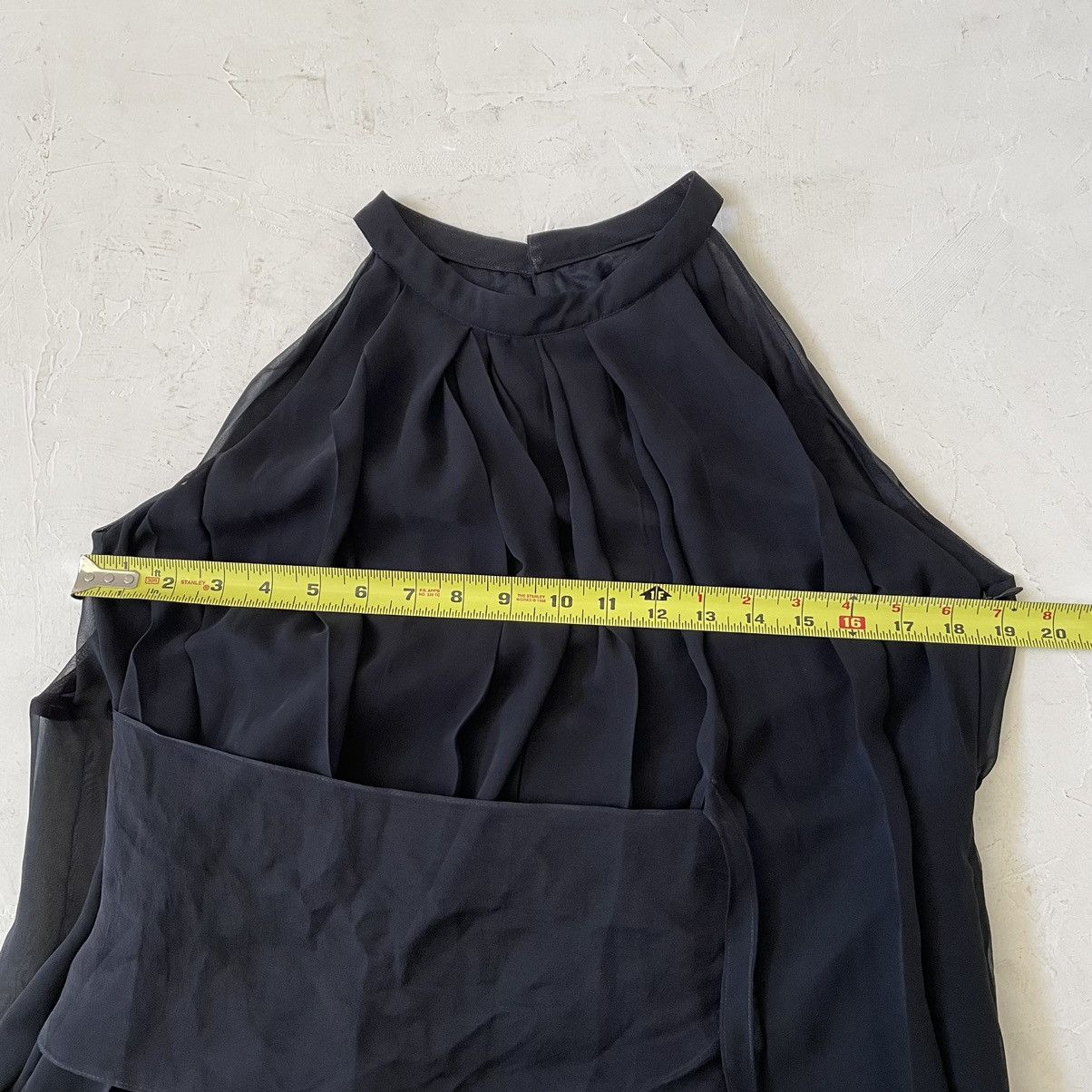Other Lutz Huelle Asymmetrical Black Mini Dress Designer Dress Size L / US 10 / IT 46 - 5 Thumbnail
