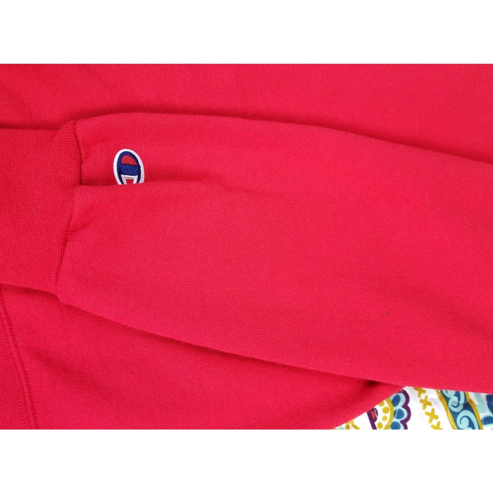 Champion VINTAGE Champion Sportswear Eco Wear Red Crewneck Sweatshirt Mens XL Sweatshirt Red Vintage Mens XL Size US XL / EU 56 / 4 - 3 Thumbnail