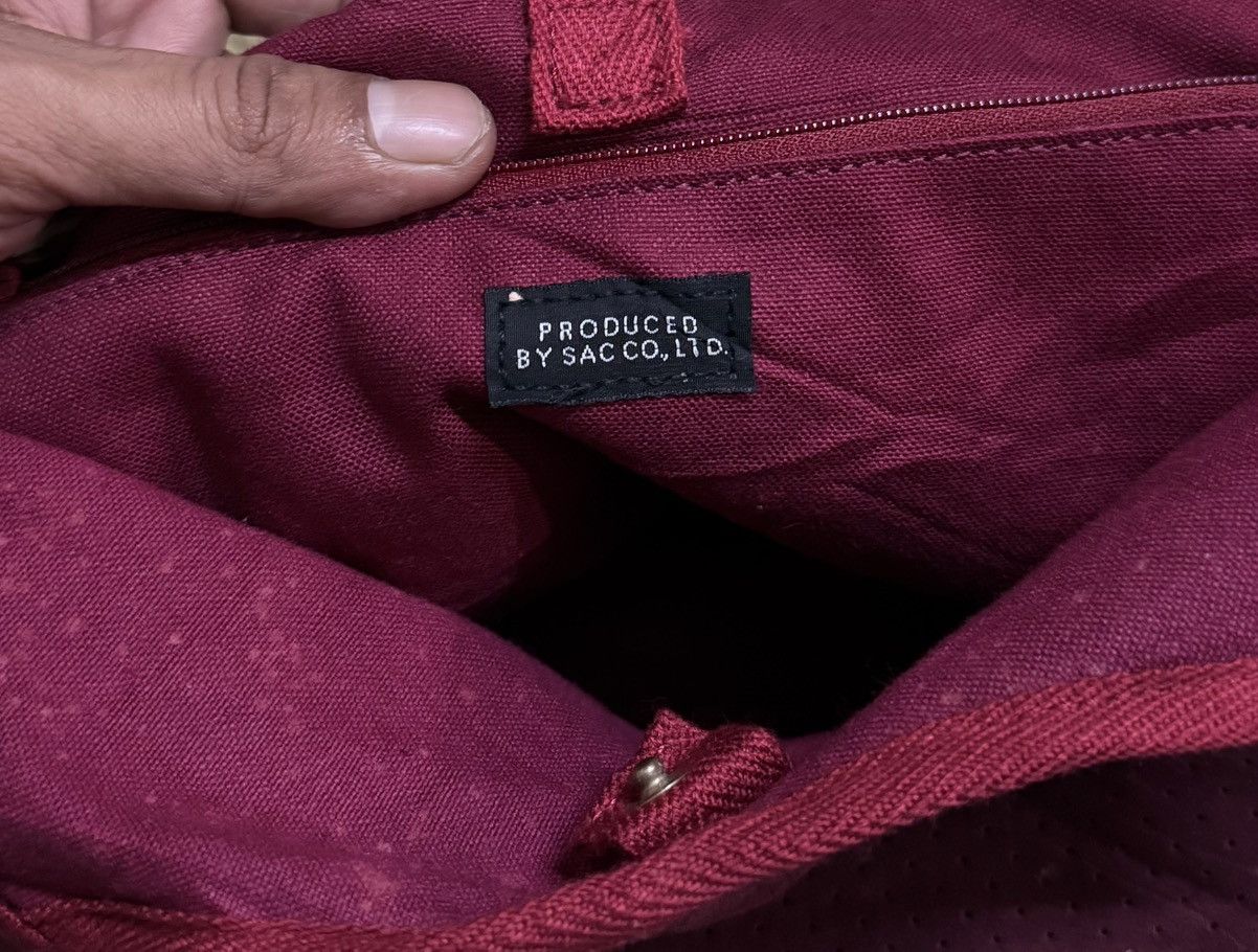 Issey Miyake Issey Miyake Produced by SACCO,LTD Leather Handbag Size ONE SIZE - 7 Thumbnail