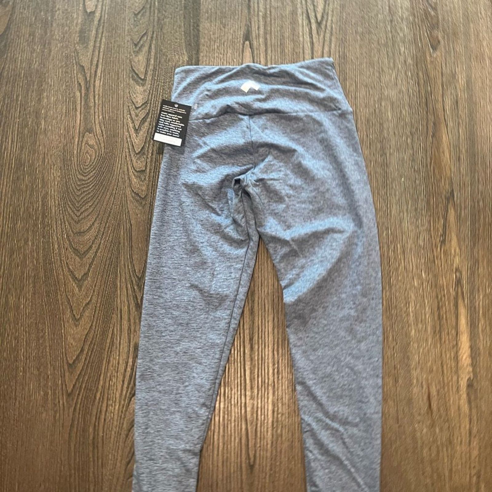Vintage NWT Tonal Onzie Luxe Leggings Heathered Blue Size XS Size 24" / US 00 / IT 34 - 10 Thumbnail
