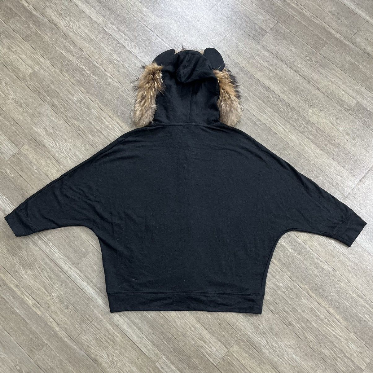 If Six Was Nine 2000s Mickey Mouse Ear Boxy Fur Hoodie Kmrii Lgb Style Y2K Size US M / EU 48-50 / 2 - 13 Thumbnail