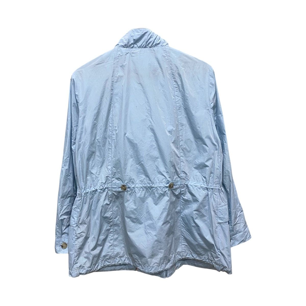Burberry Prorsum Vintage Burberrys Light Blue Windbreaker Made In UK Size US L / EU 52-54 / 3 - 2 Thumbnail